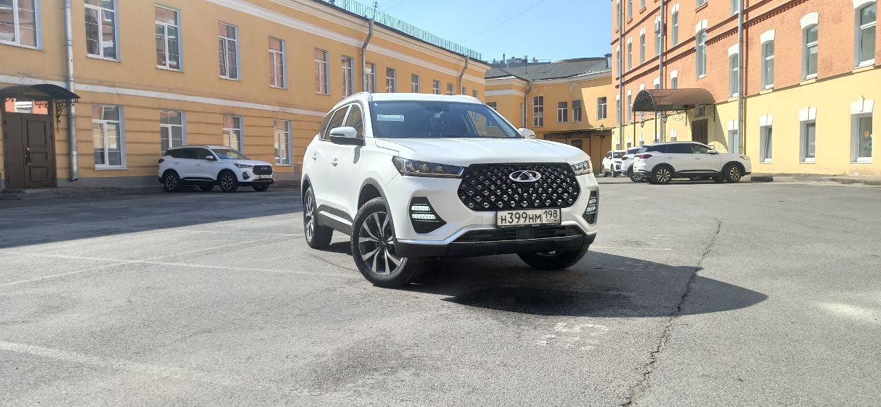 Chery Tiggo 7 Pro Max в парке